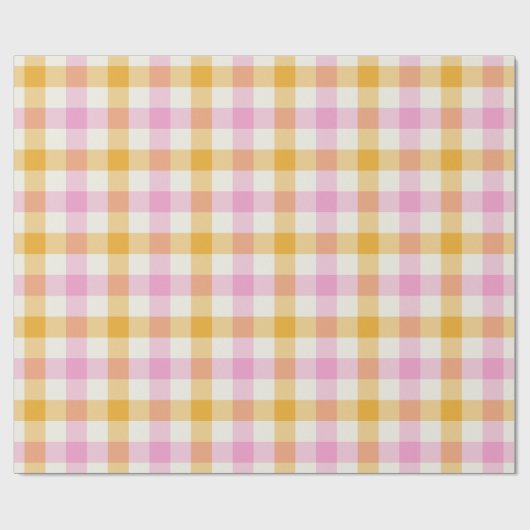 Bikini Gingham - Wrapping Paper Geschenkpapier (Flach)