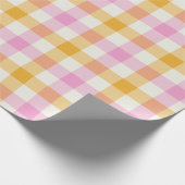 Bikini Gingham - Wrapping Paper Geschenkpapier (Ecke)