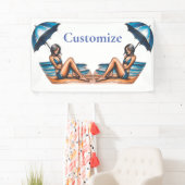 Bikini Girl Beach Napping Thunder_Cove Banner (Insitu)