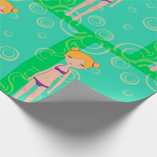 Bikini Girl Geschenkpapier