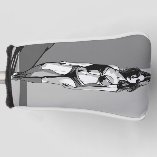 Bikini Girl Golf Headcover (Vorderseite)