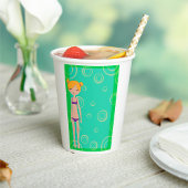 Bikini Girl Pappbecher