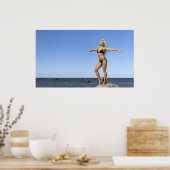 Bikini Girl Poster (Küche)