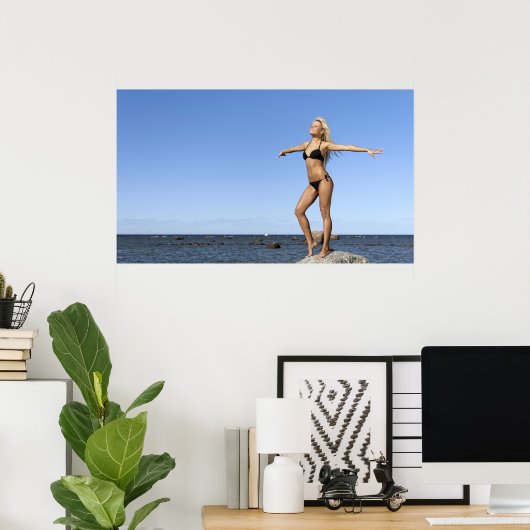 Bikini Girl Poster (Heimbüro)