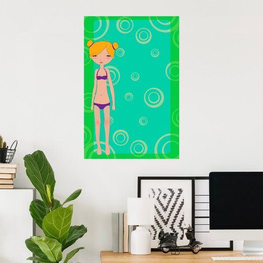 Bikini Girl Poster