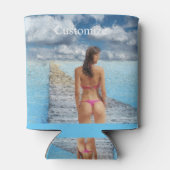 Bikini Girl Thunder_Cove Dosenkühler (Rückseite)