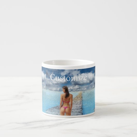 Bikini Girl Thunder_Cove Espressotasse (Vorderseite)