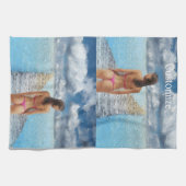 Bikini Girl Thunder_Cove Geschirrtuch (Horizontal)