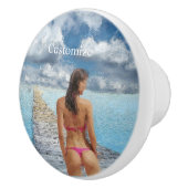 Bikini Girl Thunder_Cove Keramikknauf (Rechts)