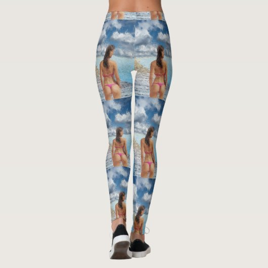 Bikini Girl Thunder_Cove Leggings (Rückseite)