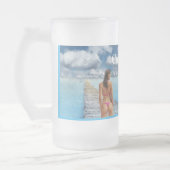 Bikini Girl Thunder_Cove Mattglas Bierglas (Links)