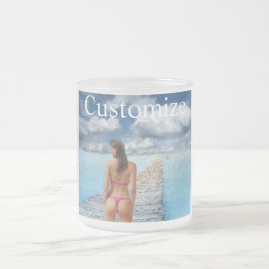 Bikini Girl Thunder_Cove Mattglastasse (Mittel)