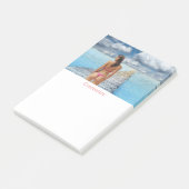 Bikini Girl Thunder_Cove Post-it Klebezettel (angewinkelt)