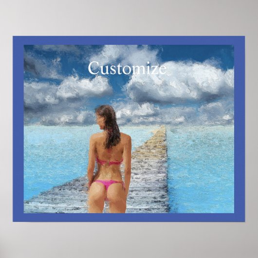 Bikini Girl Thunder_Cove Poster (Vorne)