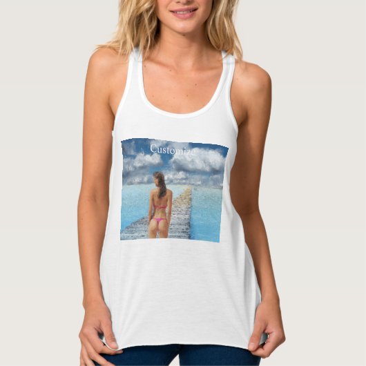 Bikini Girl Thunder_Cove Tank Top (Vorderseite)