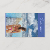 Bikini Girl Thunder_Cove Visitenkarte (Rückseite)