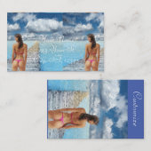 Bikini Girl Thunder_Cove Visitenkarte (Vorne/Hinten)