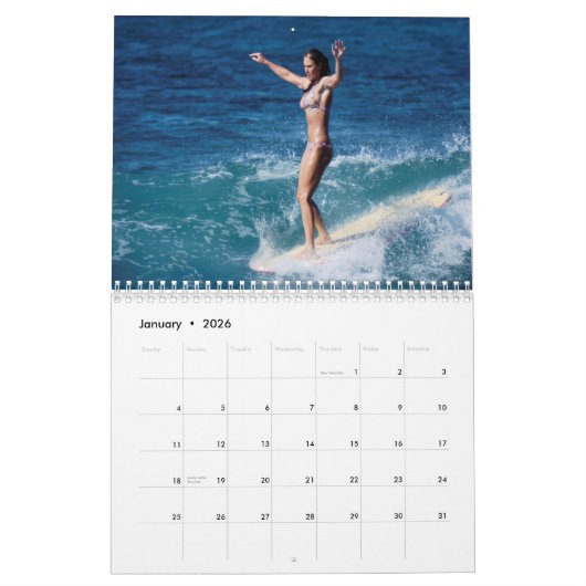 Bikini Girls 2026 Kalender (Jan 2026)