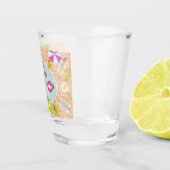 Bikini-Girls und Typ spielen Schwimmbadspiel Schnapsglas (Rechts)