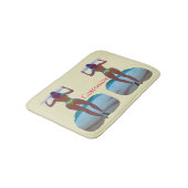 Bikini Hintern Beach Girl Thunder_Cove Badematte (Schrägansicht)