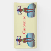 Bikini Hintern Beach Girl Thunder_Cove Banner (Vertikal)