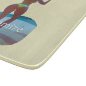 Bikini Hintern Beach Girl Thunder_Cove Schneidebrett (Ecke)