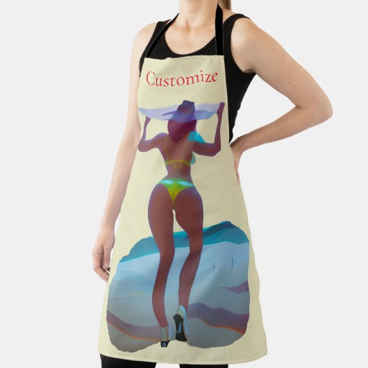 Bikini Hintern Beach Girl Thunder_Cove Schürze (InSitu)