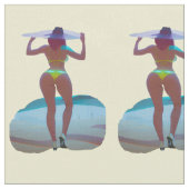 Bikini Hintern Beach Girl Thunder_Cove Stoff (Nahaufnahme)