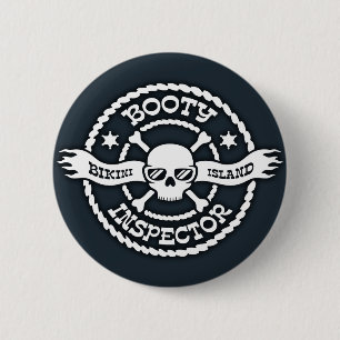Bikini-Insel-Hintern-Inspektor Button
