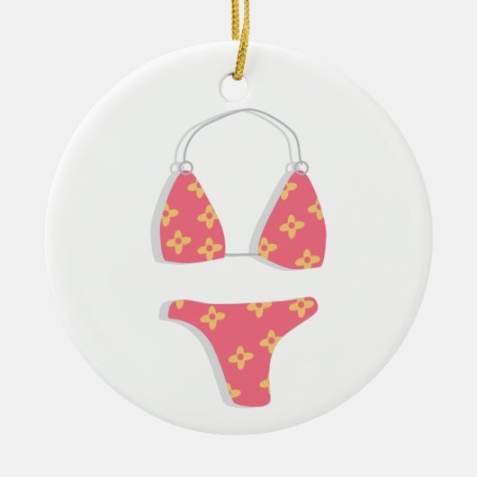 Bikini Keramik Ornament (Vorne)