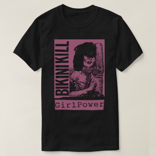 Bikini Kill - Girl Power Premium T-Shirt (Design vorne)