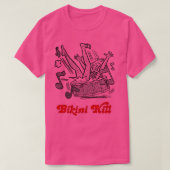 Bikini Kill Punk Girl Design T-Shirt (Design vorne)