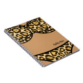 Bikini-Leopard-Druck Notizblock (Rechte Seite)