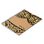 Bikini-Leopard-Druck Notizblock (Linke Seite)