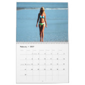 Bikini-Mädchen 2026 Kalender (Feb 2027)