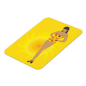 Bikini-Mädchen Magnet (Linke Seite)