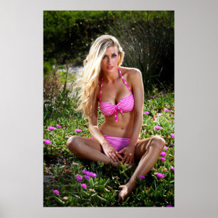 Bikini-Mädchen Poster