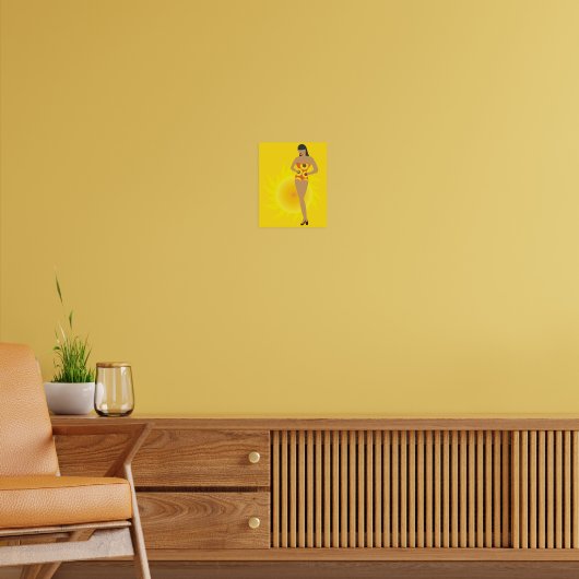 Bikini-Mädchen Poster (Wohnzimmer 2)