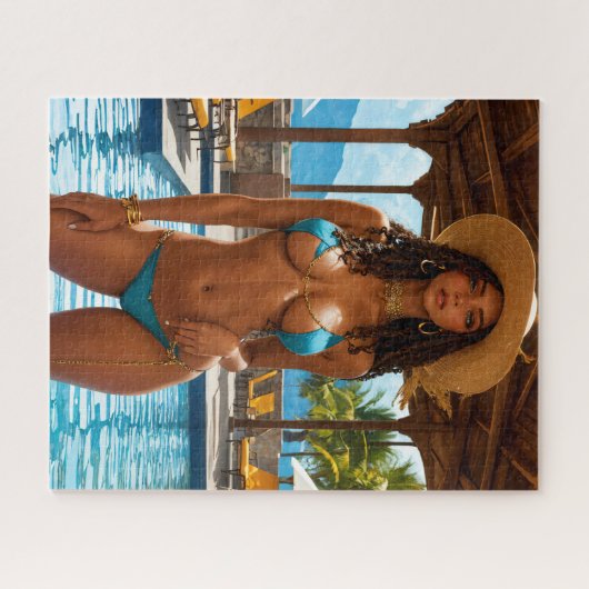 BIKINI MIRL atemberaubend BIKINI JIGSAW PUZZLE (Horizontal)