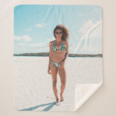 Bikini mit stehendem Sand Sherpadecke (Vorderseite)