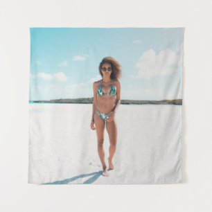 Bikini mit stehendem Sand Wandteppich