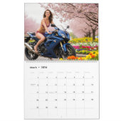 Bikini Modell Motorradkalender - sexy Motor Kalender (Mär 2026)