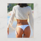 Bikini-Modell Postkarte (Vorderseite)