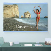 Bikini Modell tanzen Thunder_Cove Banner (Messe)