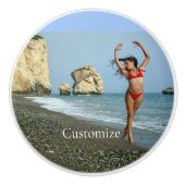 Bikini Modell tanzen Thunder_Cove Keramikknauf (Vorderseite)