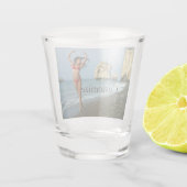 Bikini Modell tanzen Thunder_Cove Schnapsglas (Rückseite)