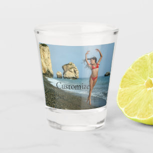 Bikini Modell tanzen Thunder_Cove Schnapsglas