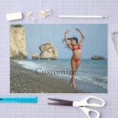 Bikini Modell tanzen Thunder_Cove Seidenpapier (Handwerk)