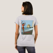 Bikini Modell tanzen Thunder_Cove T-Shirt (Schwarz voll)