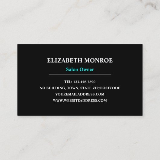 Bikini-Modelle, Solarium Visitenkarte (Rückseite)